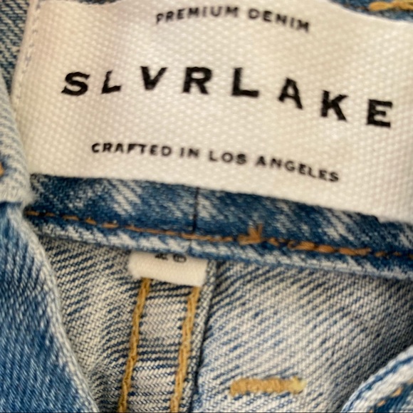SLVRLAKE Beatnik Time Worn High Rise Slim 25 26 - Picture 6 of 14